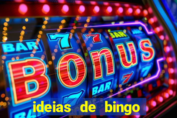 ideias de bingo para o natal